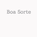 Boa Sorte