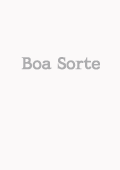 Boa Sorte